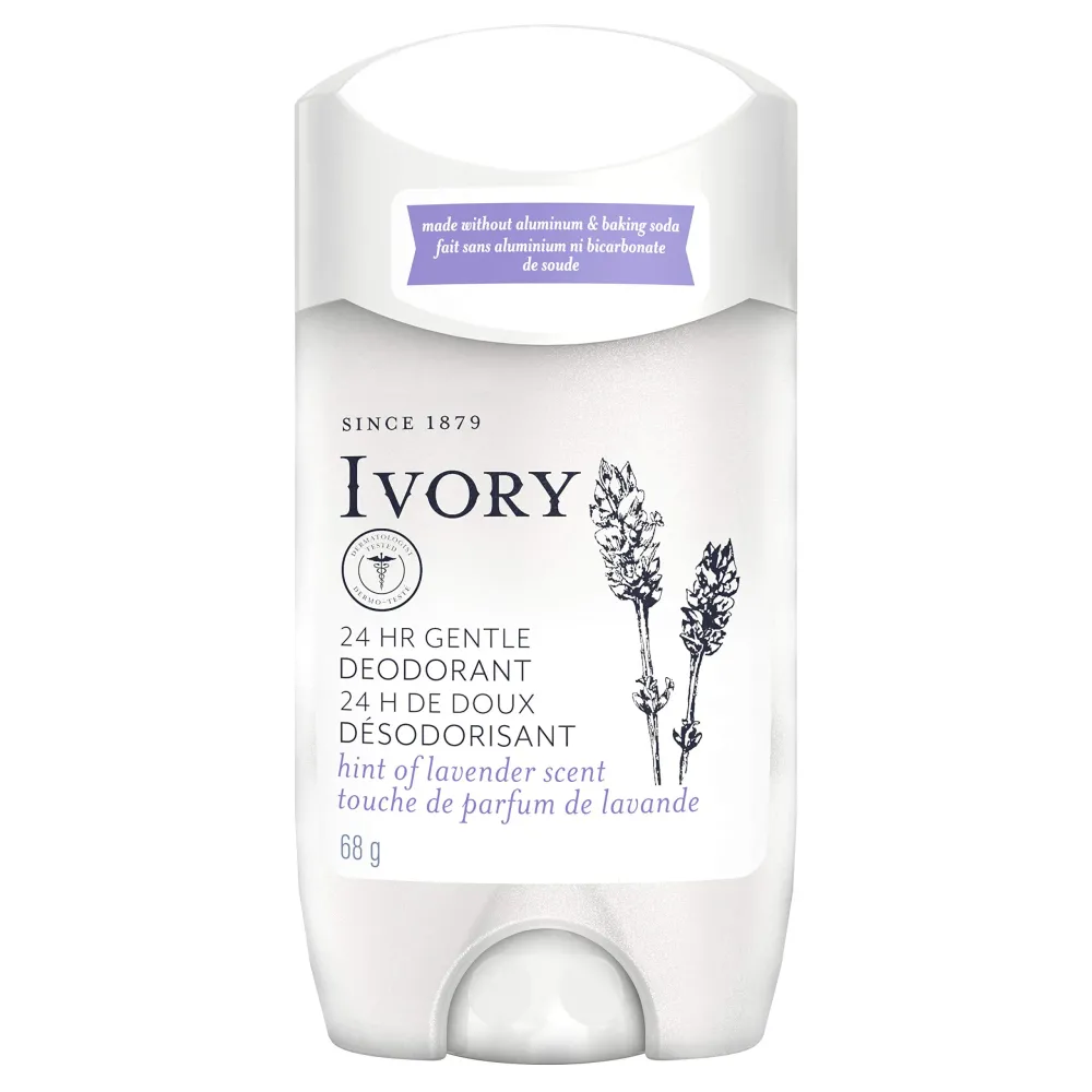 Gentle Ivory Aluminum Free Deodorant, Hint of Lavender, 2.4 oz Gentle Ivory Aluminum Free Deodorant, Hint of Lavender, 2.4 oz
