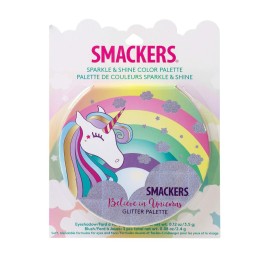 Lip Smacker Sparkle & Shine Eyeshadow Makeup Palette, Unicorn Palette | Christmas Make Up Collection | Holiday Present | Gift for Girls Lip Smacker Sparkle & Shine Eyeshadow Makeup Palette, Unicorn Palette | Christmas Make Up Collection | Holiday Present | Gift for Girls