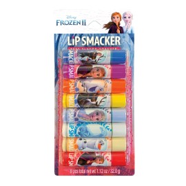 Lip Smacker Disney Frozen 2 Flavored Lip Balm Party Pack 8 Count, Clear, For Kids Lip Smacker Disney Frozen 2 Flavored Lip Balm Party Pack 8 Count, Clear, For Kids