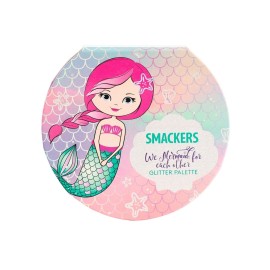 Lip Smacker Sparkle & Shine Eyeshadow Makeup Palette, Mermaid Palette Shimmer | Christmas Make Up Collection | Holiday Present | Gift for Girls Lip Smacker Sparkle & Shine Eyeshadow Makeup Palette, Mermaid Palette Shimmer | Christmas Make Up Collection | Holiday Present | Gift for Girls