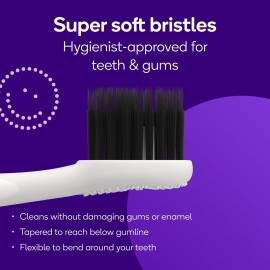 BURST Genuine Replacement Heads for Original Sonic Electric Toothbrush (White/3 Pack) | Ultra Soft Bristles for a Deep Clean | Stain & Plaque Removal BURST Genuine Replacement Heads for Original Sonic Electric Toothbrush (White/3 Pack) | Ultra Soft Bristles for a Deep Clean | Stain & Plaque Removal