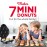 Dash Mini Donut Maker Machine for Kid-Friendly Breakfast, Snacks, Desserts & More with Non-stick Surface, Makes 7 Doughnuts, Donut Print