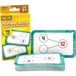 Teacher Created Resources Number Bonds Flash Cards - Addition and Subtraction (EP62054)