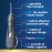 Waterpik Cordless Advanced 2.0 Water Flosser For Teeth, Gums, Braces, Dental Care With Travel Bag and 4 Tips, ADA Accepted, Rechargeable, Portable, and Waterproof, Gray WP-587, Packaging May Vary