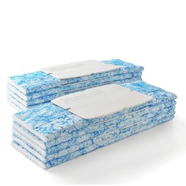iRobot Braava Authentic Replacement Parts - Braava Jet 200 Series Wet Mopping Pads for Hardwood,Floors,Tile,Stone 10 Count (Pack of 1),Blue,White iRobot Braava Authentic Replacement Parts - Braava Jet 200 Series Wet Mopping Pads for Hardwood,Floors,Tile,Stone 10 Count (Pack of 1),Blue,White