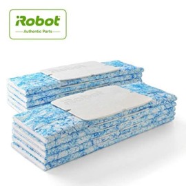 iRobot Braava Authentic Replacement Parts - Braava Jet 200 Series Wet Mopping Pads for Hardwood,Floors,Tile,Stone 10 Count (Pack of 1),Blue,White iRobot Braava Authentic Replacement Parts - Braava Jet 200 Series Wet Mopping Pads for Hardwood,Floors,Tile,Stone 10 Count (Pack of 1),Blue,White