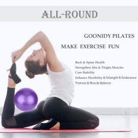 Small Pilates Ball, Therapy Mini Workout Core 9 Inch Exercise Bender Pilates, Yoga, Workout, Bender, Training and Physical Therapy, Improves Balance Small Pilates Ball, Therapy Mini Workout Core 9 Inch Exercise Bender Pilates, Yoga, Workout, Bender, Training and Physical Therapy, Improves Balance