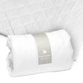 Guava Lotus Travel Crib Sheet | Plush Quilted Fitted Sheet with Manufacturer-Approved Fit | Soft and Breathable Crib Sheet for Your Baby\'s Comfort | Unisex Sheet for Infants and Toddlers