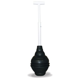 Korky BeehiveMAX Heavy Duty Toilet Plunger - Seals All Bowl Shapes - Powerful Clog Removal