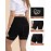 INNERSY Women\'s Slip Shorts for Under Dresses High Waisted Shorts 3-Pack(Black Nude White,X-Large)