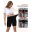 INNERSY Women\'s Slip Shorts for Under Dresses High Waisted Shorts 3-Pack(Black Nude White,Medium)