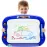 Magnetic Drawing Board,Large Doodle Board Toddler Toys for Girls Boys 3 4 5 6 7 Year Old Kids Gift Etch A Colorful Sketch Magnet Erasable Pad (Blue)