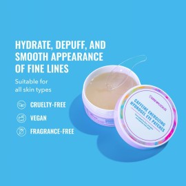 Good Molecules Caffeine Energizing Hydrogel Eye Patches - Eye Mask with Hyaluronic Acid Hydrate and Reduce Puffiness - Pack of 30, Skincare for Face Good Molecules Caffeine Energizing Hydrogel Eye Patches - Eye Mask with Hyaluronic Acid Hydrate and Reduce Puffiness - Pack of 30, Skincare for Face