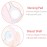 YIYEE Breast Shells Milk Saver for Breastfeeding, 4 Pack BPA Free Breast Shield Nursing Cups Protect Sore Nipples Breast Milk Collection Shells