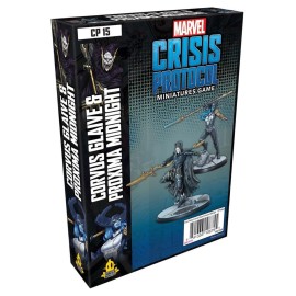 Marvel: Crisis Protocol Corvus Glaive and Proxima Midnight CHARACTER PACK - Dark Masters of the Galaxy, Tabletop Superhero Game, Ages 14+, 2 Players, 90 Minute Playtime, Made by Atomic Mass Games