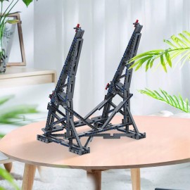 Millennium Falcon Vertical Display Bracket for Lego 75192 Starship Model, Sturdy Stand Building Kit, Best Gift and Movie Collectible for Adults(408 PCS)