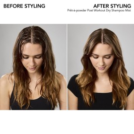 Bumble and bumble. Prt--powder Post Workout Non-Aerosol Dry Shampoo Hair Mist | Cleanses Sweaty Hair + Eliminates Odor | Curly, Wavy, Straight, 4 Fl Oz