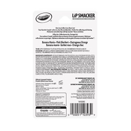 Lip Smacker Crayola Crayon Flavored Lip Balm - Moisturizing, Soothing Trio Banana Mania, Pink Sherbert, & Outrageous Orange Lip Smacker Crayola Crayon Flavored Lip Balm - Moisturizing, Soothing Trio Banana Mania, Pink Sherbert, & Outrageous Orange