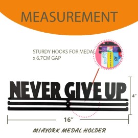 Miayork Medal Holder Display Hanger Rack Frame for More Medals-Sports Medal Hanger and Ribbon Display Holder Rack with Easy Hanging Bars,Soccer Medal Hanger Display Miayork Medal Holder Display Hanger Rack Frame for More Medals-Sports Medal Hanger and Ribbon Display Holder Rack with Easy Hanging Bars,Soccer Medal Hanger Display