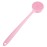 DNC Soft Silicone Back Scrubber Shower Bath Body Brush with Long Handle (Pink)