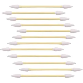 1200pcs Precision Tip Cotton Swabs for Makeup, Bamboo Sticks and Double Pointed