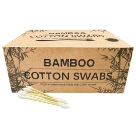 1200pcs Precision Tip Cotton Swabs for Makeup, Bamboo Sticks and Double Pointed 1200pcs Precision Tip Cotton Swabs for Makeup, Bamboo Sticks and Double Pointed