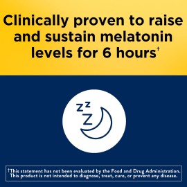 Nature Made Melatonin 4mg Extended Release Tablets, Sleep Supplements for Adults, 100% Drug Free Sleep Aid, 90 Count, 90 Day Supply