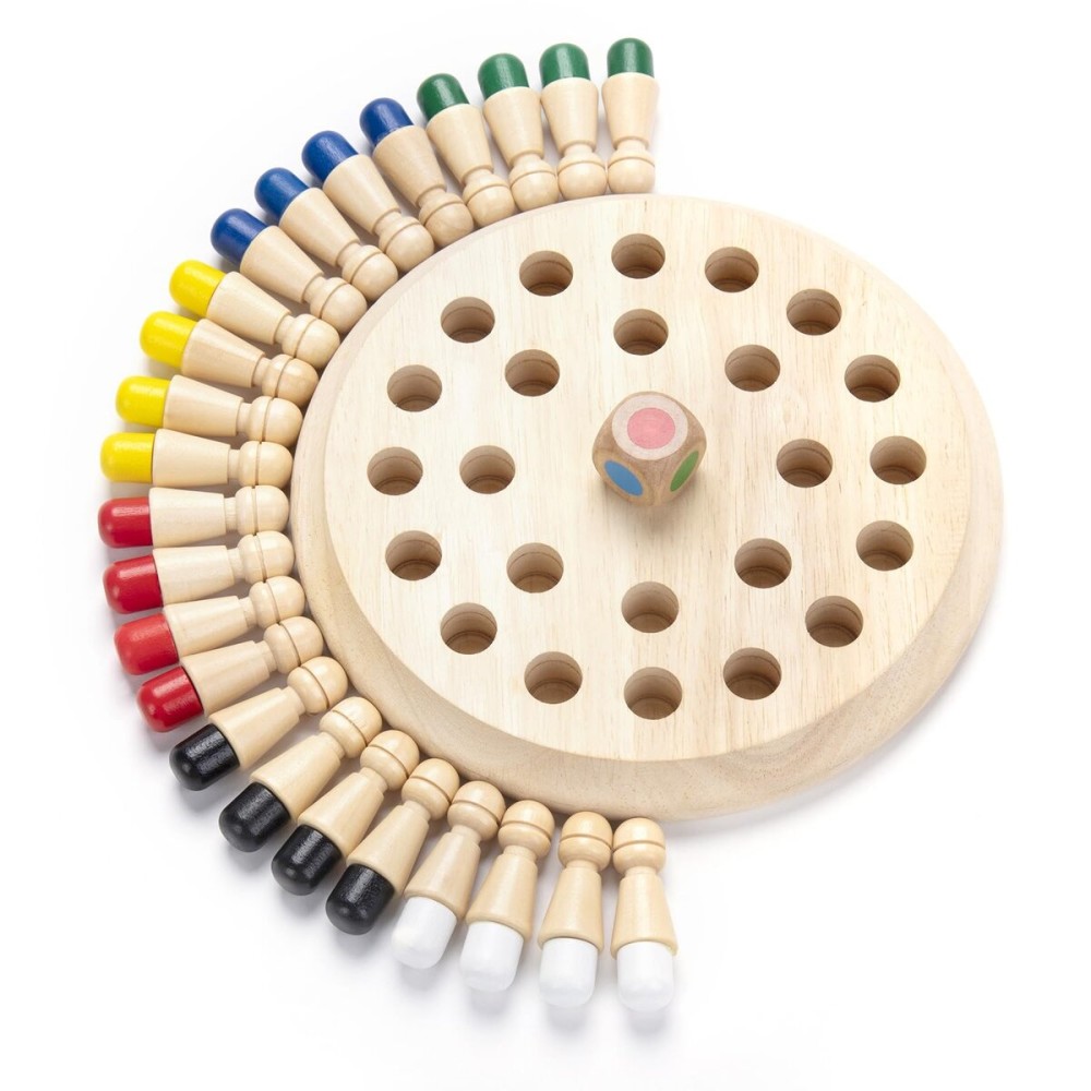 Wooden Memory Chess Matching Game: Family Board Games for Kids and Adults, Montessori Preschool Learning Educational Toy, Birthday Gift for Age 3 4 5 6 7 8+ Boy Girl Wooden Memory Chess Matching Game: Family Board Games for Kids and Adults, Montessori Preschool Learning Educational Toy, Birthday Gift for Age 3 4 5 6 7 8+ Boy Girl