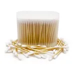 900pcs Bamboo Cotton Swabs, Biodegradable Wooden Cotton Buds