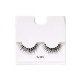 KISS Lash Couture LuXtensions Collection False Eyelashes, Flat Lash Technology, Super Slim Lash Band, Real Lash Extension Fibers, Reusable, Contact Lens Friendly Strip Lashes, Style Royal Silk, 1 Pair KISS Lash Couture LuXtensions Collection False Eyelashes, Flat Lash Technology, Super Slim Lash Band, Real Lash Extension Fibers, Reusable, Contact Lens Friendly Strip Lashes, Style Royal Silk, 1 Pair