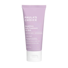 Paula\'s Choice Weightless Body Treatment 2% BHA, Salicylic Acid & Chamomile Lotion Exfoliant, Moisturizer for Keratosis Pilaris (KP) Prone Skin & Clogged Pores, Fragrance-Free & Paraben-Free
