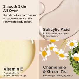 Paula\'s Choice Weightless Body Treatment 2% BHA, Salicylic Acid & Chamomile Lotion Exfoliant, Moisturizer for Keratosis Pilaris (KP) Prone Skin & Clogged Pores, Fragrance-Free & Paraben-Free Paula\'s Choice Weightless Body Treatment 2% BHA, Salicylic Acid & Chamomile Lotion Exfoliant, Moisturizer for Keratosis Pilaris (KP) Prone Skin & Clogged Pores, Fragrance-Free & Paraben-Free