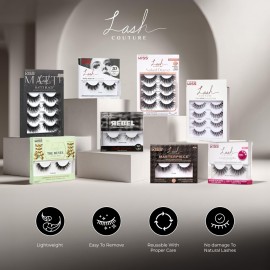 KISS Lash Couture LuXtensions Collection False Eyelashes, Flat Lash Technology, Super Slim Lash Band, Real Lash Extension Fibers, Reusable, Style Russian Volume\', 16mm, 1 Pair Strip Lashes KISS Lash Couture LuXtensions Collection False Eyelashes, Flat Lash Technology, Super Slim Lash Band, Real Lash Extension Fibers, Reusable, Style Russian Volume\', 16mm, 1 Pair Strip Lashes