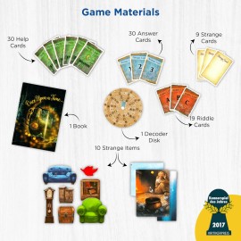 Thames & Kosmos EXIT: The Enchanted Forest| A Kosmos Escape Room Game in a Box| Family Friendly, Card-Based at-Home Escape Room Experience for 1 to 4 Players, Ages 12+ , Black