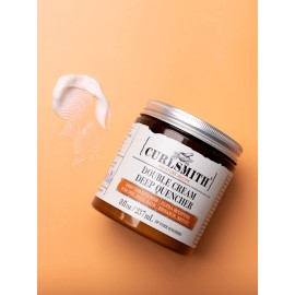 CURLSMITH - Double Cream Deep Quencher - Vegan Moisturising Deep Conditioner for Ultra Dry, Wavy, Curly or Coily Hair (8 oz / 227g) CURLSMITH - Double Cream Deep Quencher - Vegan Moisturising Deep Conditioner for Ultra Dry, Wavy, Curly or Coily Hair (8 oz / 227g)