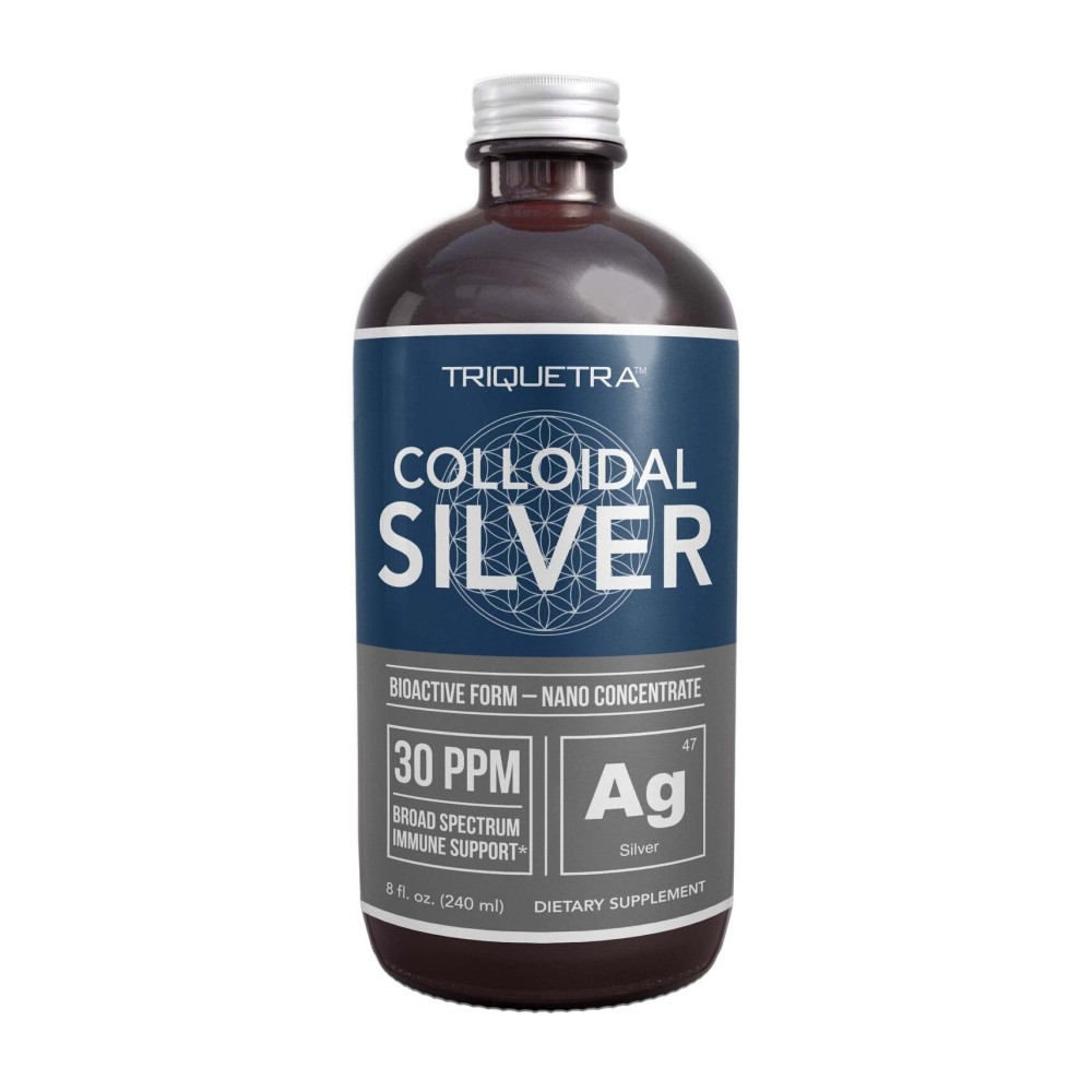 Bioactive Colloidal Silver - 8 oz, Glass Bottle, Vegan, Safe Doses with Highest Effectiveness - Nano Ions, 30 PPM - Immune Support (48 Servings) Bioactive Colloidal Silver - 8 oz, Glass Bottle, Vegan, Safe Doses with Highest Effectiveness - Nano Ions, 30 PPM - Immune Support (48 Servings)