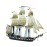 Warlord Black Seas The Age of Sail USS Essex for Black Seas Table Top Ship Combat Battle War Game 792414002