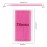 tifanso 400PCS Micro Cotton Swabs, Disposable Eyelash Microswabs for Eyelash Extensions, Lash Brush Applicators Pink(Head Diameter: 2.0mm)