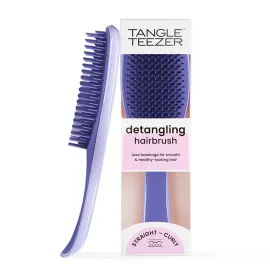 Tangle Teezer Ultimate Detangler Hairbrush for Wet & Dry Hair, Eliminates Knots & Reduces Breakage for All Hair Types, Amazon Exclusive Lilac Purple