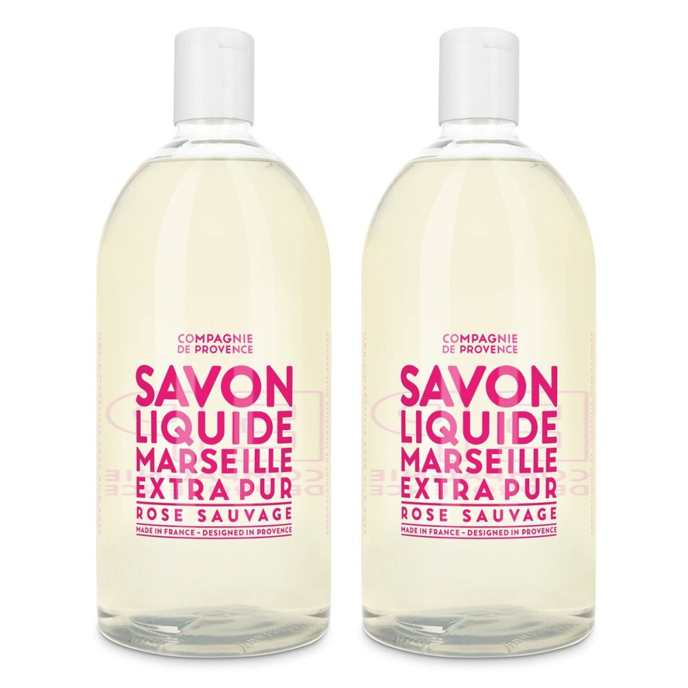 Compagnie de Provence Savon de Marseille Extra Pure Liquid Soap - Wild Rose - Bulk 67.6 Fl Oz Plastic Bottle Refill Compagnie de Provence Savon de Marseille Extra Pure Liquid Soap - Wild Rose - Bulk 67.6 Fl Oz Plastic Bottle Refill