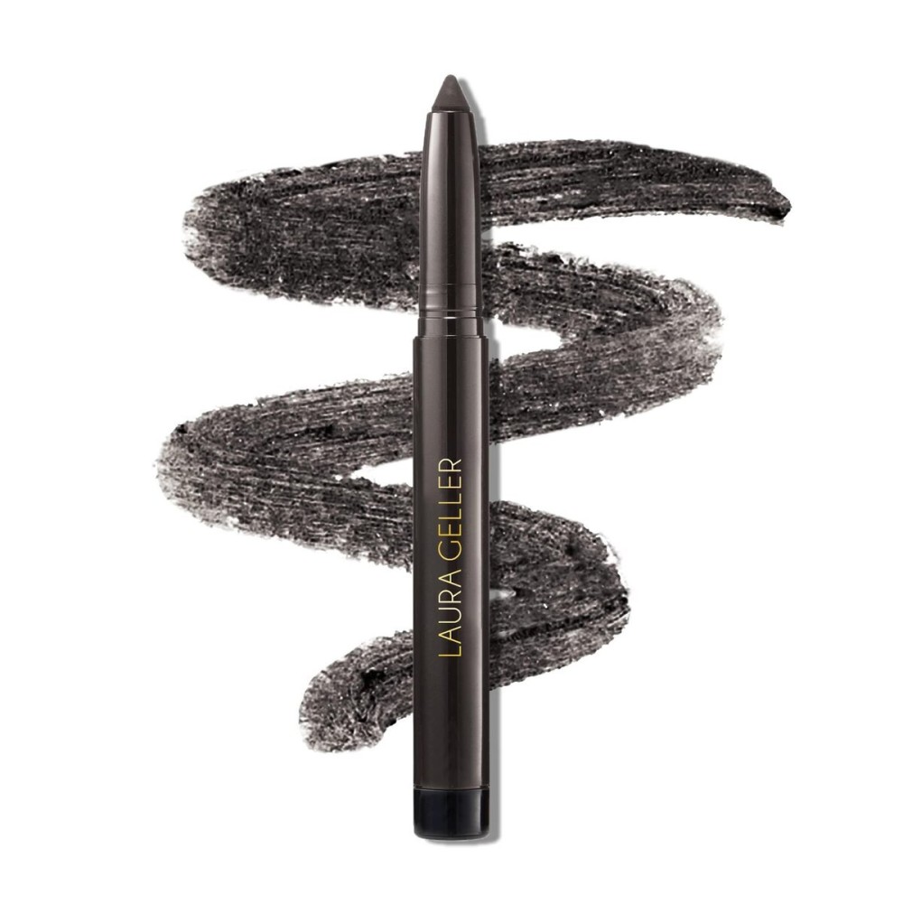 LAURA GELLER NEW YORK Kajal Longwear Kohl Eyeliner Pencil - Deep Charcoal Kohl - Caffeine and Vitamin E - Smooth & Blendable Liner - Built-In Sharpener LAURA GELLER NEW YORK Kajal Longwear Kohl Eyeliner Pencil - Deep Charcoal Kohl - Caffeine and Vitamin E - Smooth & Blendable Liner - Built-In Sharpener