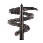 LAURA GELLER NEW YORK Kajal Longwear Kohl Eyeliner Pencil - Deep Charcoal Kohl - Caffeine and Vitamin E - Smooth & Blendable Liner - Built-In Sharpener