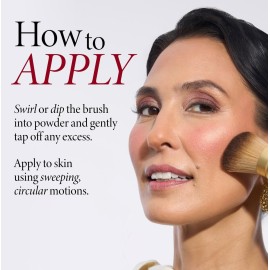 LAURA GELLER NEW YORK Retractable Black Kabuki Brush for Liquid, Cream and Powder Face Makeup With Aluminum Handle LAURA GELLER NEW YORK Retractable Black Kabuki Brush for Liquid, Cream and Powder Face Makeup With Aluminum Handle