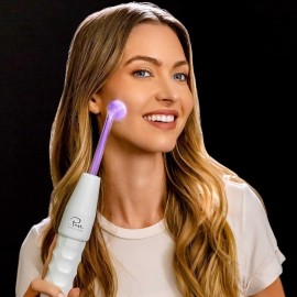 NuDerma Clinical Skin Therapy Wand - Portable Skin Therapy Machine w 6 Fusion Neon + Argon Wands - Anti Aging - Clarifying - Skin Tightening & Radiance - Wrinkle Reducing NuDerma Clinical Skin Therapy Wand - Portable Skin Therapy Machine w 6 Fusion Neon + Argon Wands - Anti Aging - Clarifying - Skin Tightening & Radiance - Wrinkle Reducing