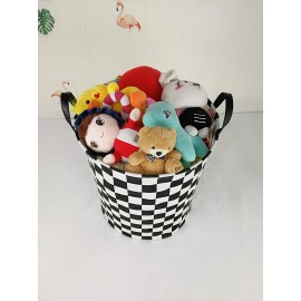 MAIZMZ Kids Hamper Storage Bins Organizer Toy Box Laundry Basket Large Canvas Collapsible Chest for Home/Dorm/Kitchen/Pet/Office/Closet/Shelf/Gift Baskets