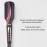 L\'ANGE HAIR Le Vite Straightening Brush | Heated Hair Tool for Smoother, Frizz-Controlled Look | Dual-Voltage Hot Brush Straightener for Effortless Styling & Shine | Ceramic Standard Size (Black)