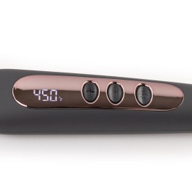 L\'ANGE HAIR Le Vite Straightening Brush | Heated Hair Tool for Smoother, Frizz-Controlled Look | Dual-Voltage Hot Brush Straightener for Effortless Styling & Shine | Ceramic Standard Size (Black) L\'ANGE HAIR Le Vite Straightening Brush | Heated Hair Tool for Smoother, Frizz-Controlled Look | Dual-Voltage Hot Brush Straightener for Effortless Styling & Shine | Ceramic Standard Size (Black)