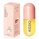 KISSIO Lip Plumper,Natural Lip Plumper for Day Use,Plumping Gloss Make Lips Fuller and Moisturizing 5.5ml,Lips Mask,Hydrating & Reduce Fine Lines,Beautiful Fuller