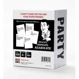DSS Games Who\'s Most Likely to... Kinda Clean Family Edition [A Party Game]