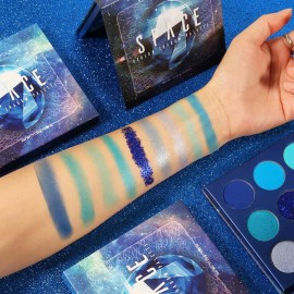 docolor Eyeshadow Palette 9 Colors Blue Eyeshadow Gemstone Shadow Palette Highly Pigmented Mattes Shimmers Naked Smokey Glitter Cream Colorful Powder Blendable Long Lasting Waterproof Makeup Palette docolor Eyeshadow Palette 9 Colors Blue Eyeshadow Gemstone Shadow Palette Highly Pigmented Mattes Shimmers Naked Smokey Glitter Cream Colorful Powder Blendable Long Lasting Waterproof Makeup Palette